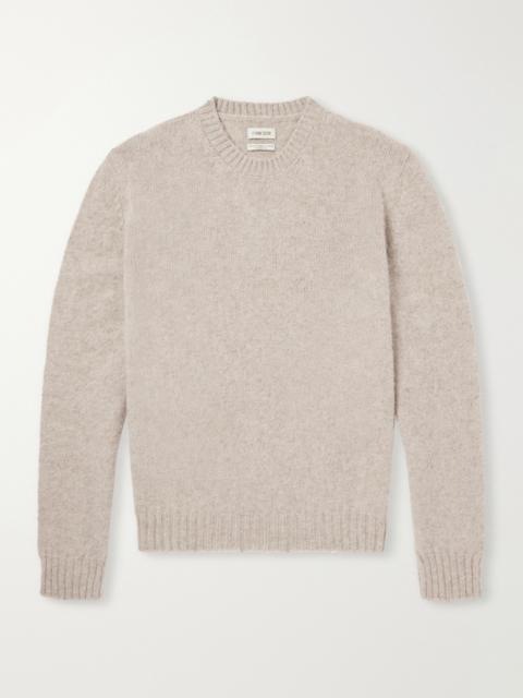 DE BONNE FACTURE Shaggy Sheep Wool Sweater