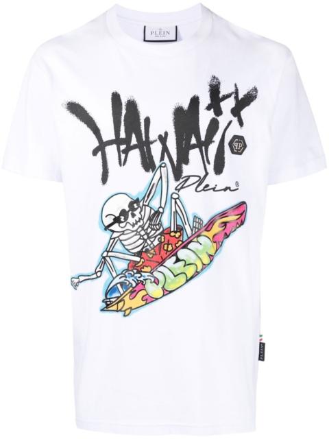 PHILIPP PLEIN Hawaii graphic-print T-shirt