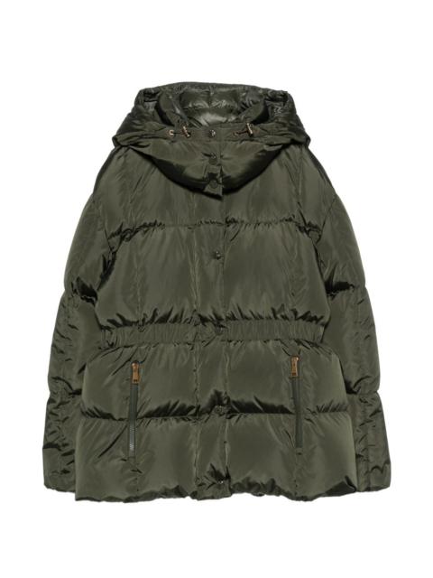 Moncler quilted hooded jacket
