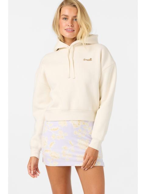 O'Neill Arden Cropped Hoodie Pullover Fleece