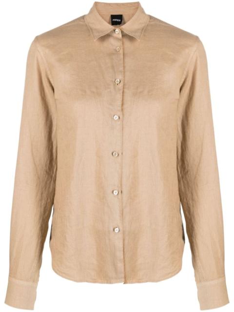 Aspesi button-up linen shirt