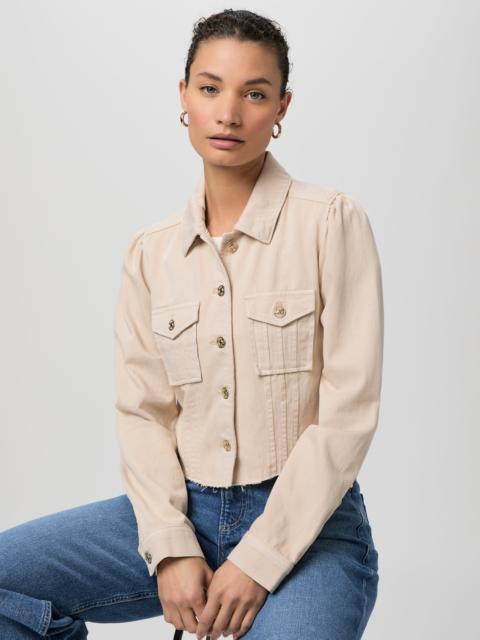 PAIGE Cropped Pacey Denim Jacket