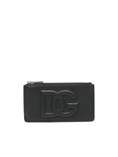 Dolce & Gabbana logo-embossed card holder