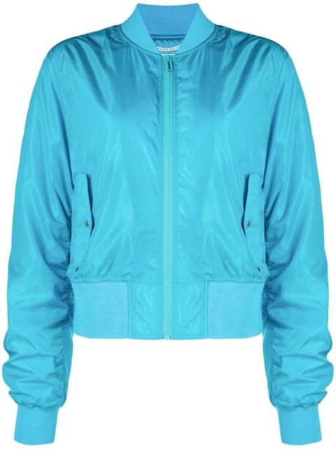 Off-White Diag-stripe print bomber jacket