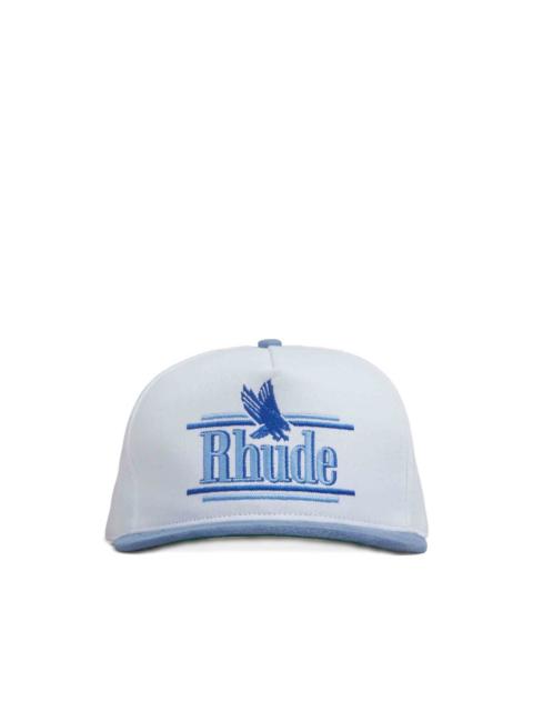 Rhude RHUDE PATCH TRUCKER HAT - RHPF24HA03871-OWR | REVERSIBLE display picture 3