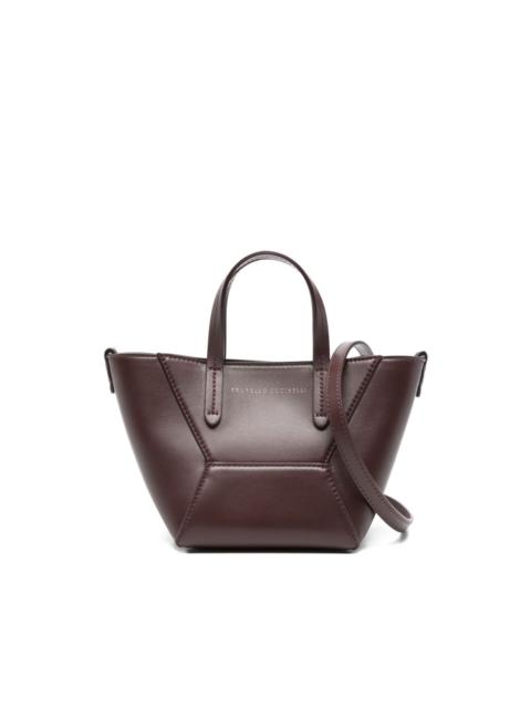 Brunello Cucinelli top handle tote bag