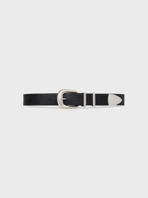 CELINE WESTERN 35MM BELT WITH CEINTURON STRAP in CALFSKIN