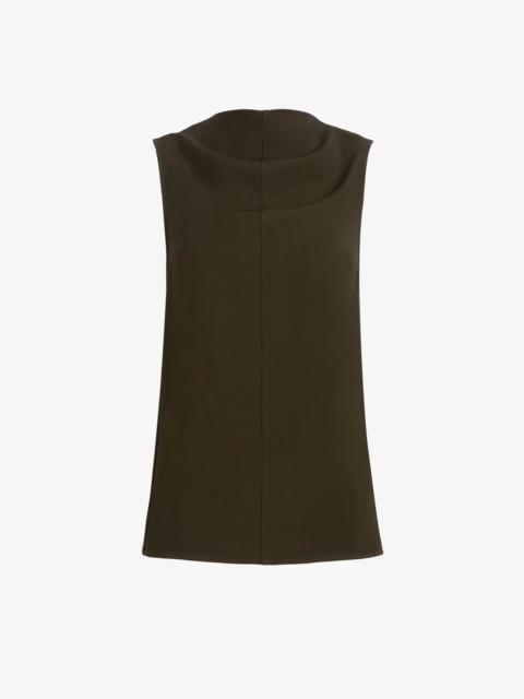 Proenza Schouler Defni Top in Eco Hammered Viscose