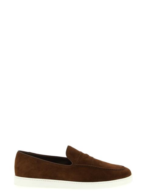 Suede loafers