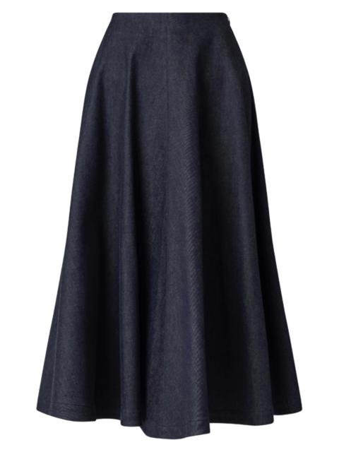 Altuzarra Women's Varda A-Line Midi-Skirt - Berry Blue
