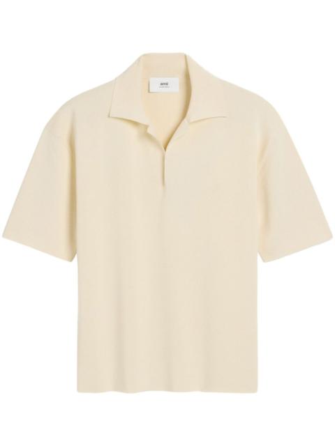 AMI Paris Short Sleeve Polo