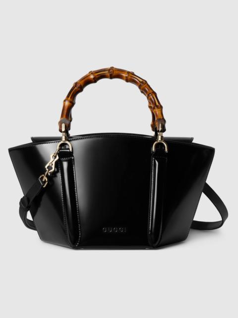 GUCCI Small bamboo top handle tote bag