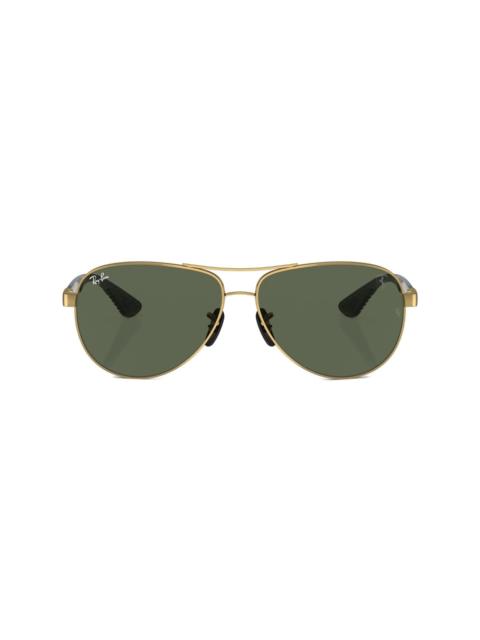 Ray-Ban tinted-lenses pilot-frame sunglasses