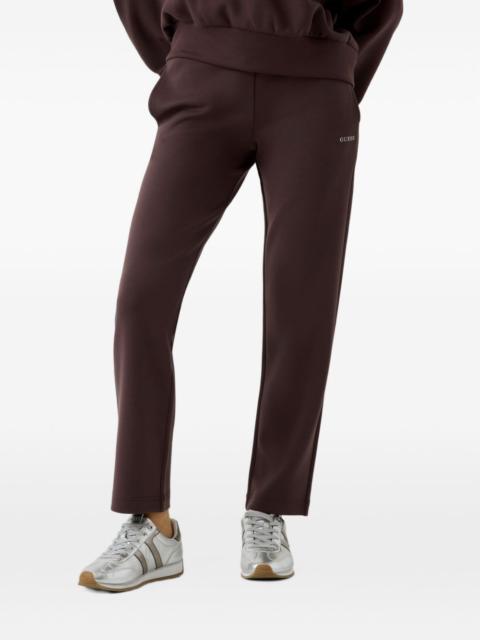 GUESS USA logo-print straight-leg track pants