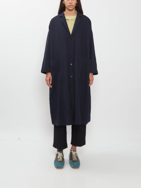 apuntob Wool-Cotton Blend Overcoat