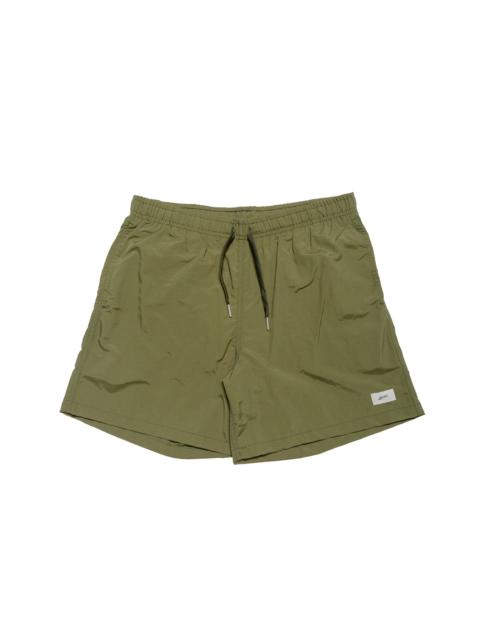 Bather Solid Olive Swim Trunk