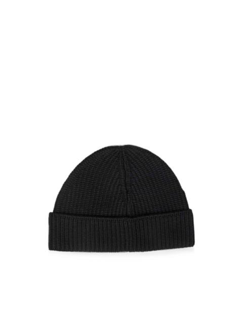 C.P. Company ribbed-knit wool beanie hat