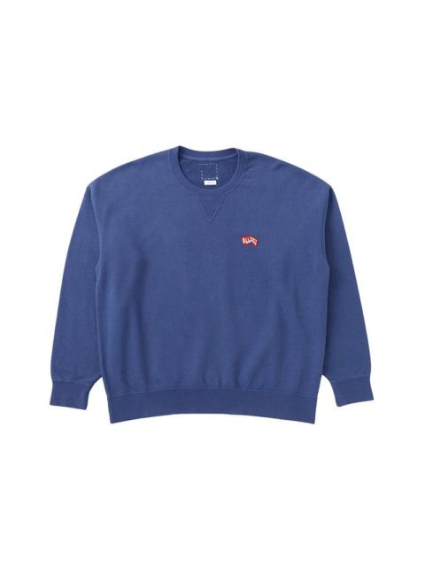 visvim JUMBO SB SWEAT L/S DMGD BLUE