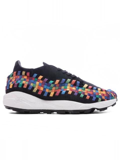 Nike WOMEN'S AIR FOOTSCAPE WOVEN - BLACK/BLACK/WHITE