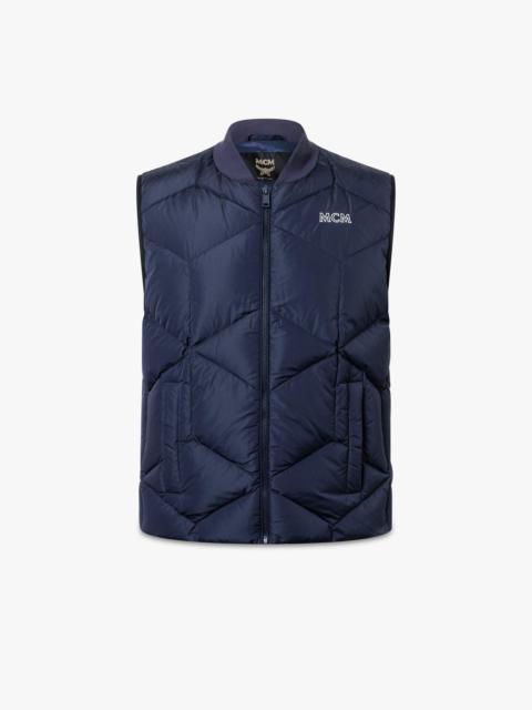 MCM Men’s MCMFormative Down Vest in Biodegradable Nylon