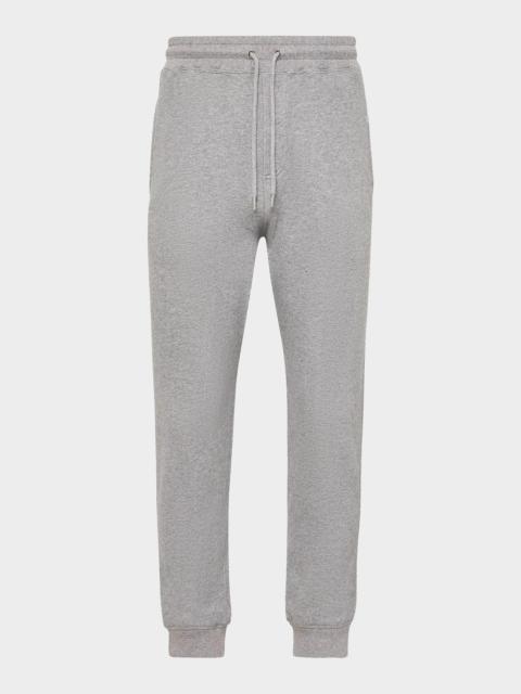 JW Anderson Men's Cotton Cuffed Drawstring Sweatpants
