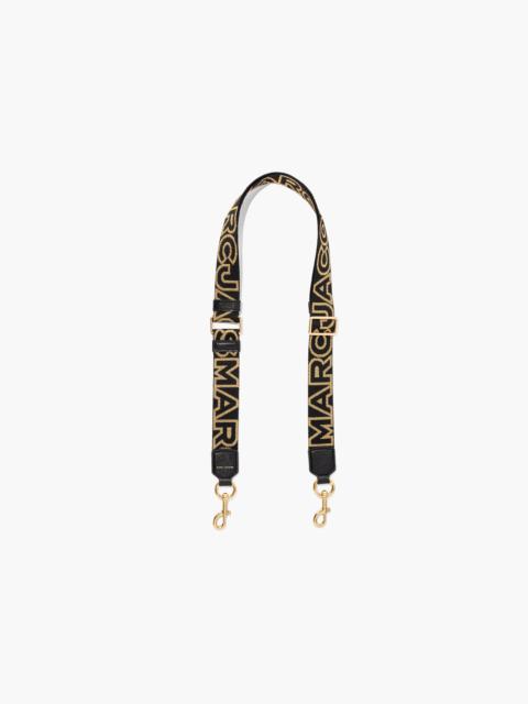 Marc Jacobs THE THIN OUTLINE LOGO WEBBING STRAP