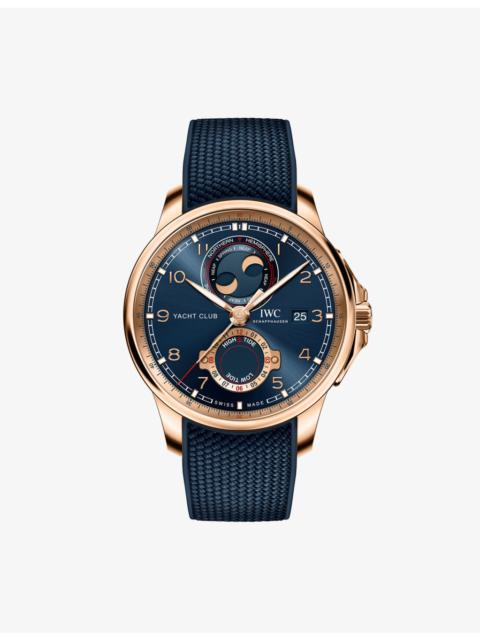 IWC Schaffhausen Portugieser Yacht Club Moon & Tide 44.6mm 18ct 5N Gold Automatic Watch