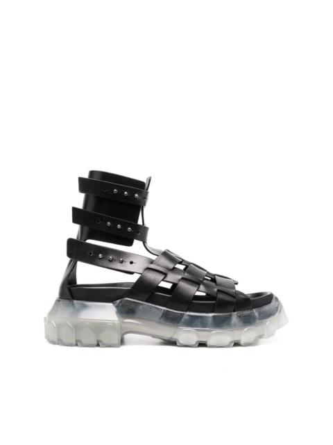 Rick Owens ankle-length Tractor sandals
