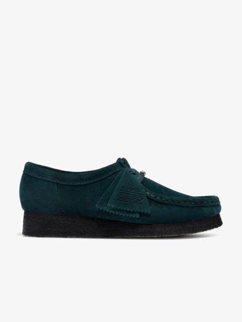 Clarks Originals Wallabee Dark Teal Suede
