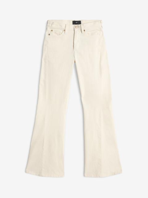 7 For All Mankind Corduroy Twisted Tailorless Dojo in Eggshell
