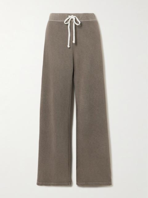JAMES PERSE Cotton-terry Track Pants