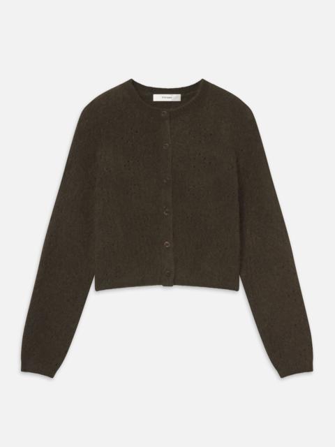 FRAME The Cashmere Airy Teddy Cardi