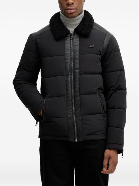 GUESS USA canvas puffer jacket