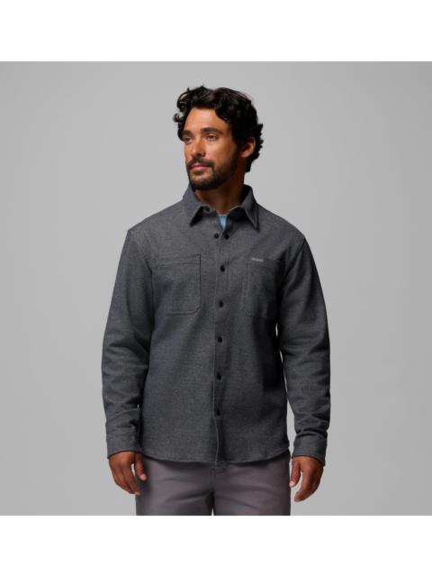 Columbia Men's Twill River Long Sleeve Knit Shirt