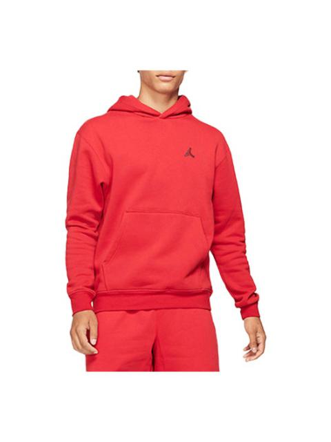Air Jordan Embroidered Logo Sports Fleece Hoodie 'Red' DA9818-687