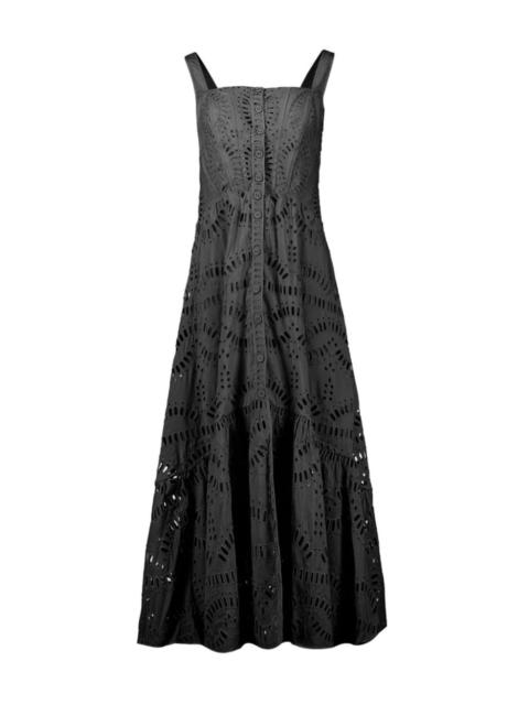 Charo Ruiz Nissy embroidered maxi dress