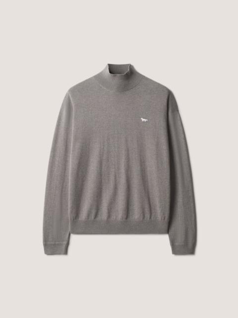 Maison Kitsuné PROFILE FOX COMFORT MOCK NECK JUMPER