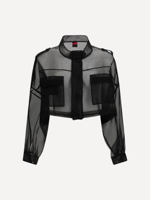 PINKO Cropped Jacket with pockets