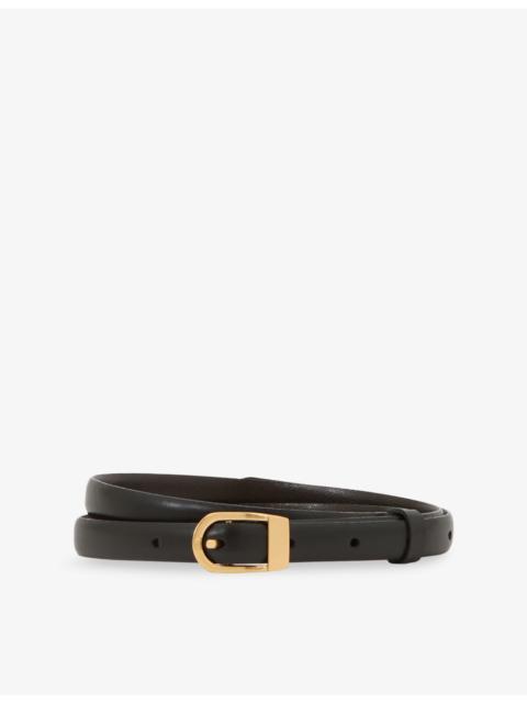 REISS Mila Mini Leather Belt