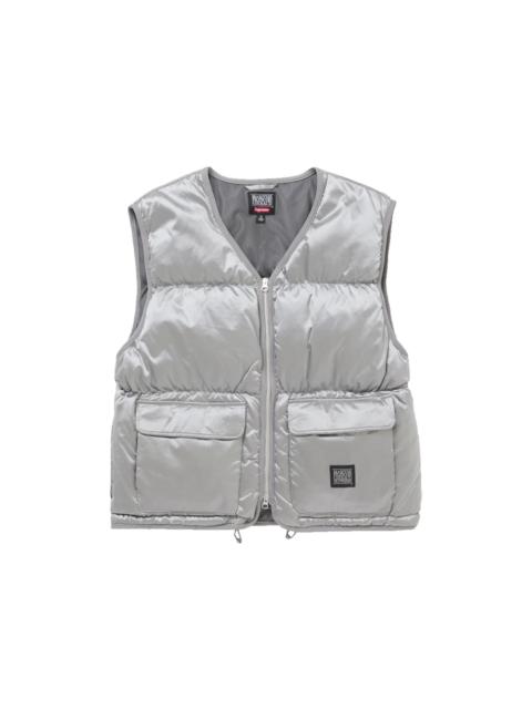 Supreme Supreme Marithé + François Girbaud Down Puffer Vest Silver