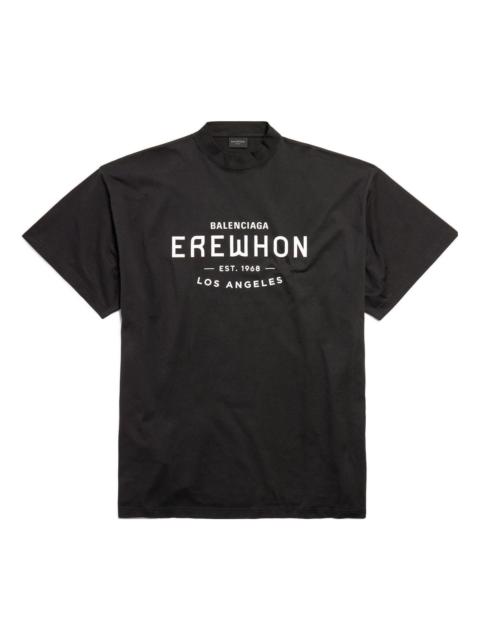 BALENCIAGA (WMNS) Balenciaga x Erewhon Los Angeles T-Shirt 'Black' 787349TQVG31569