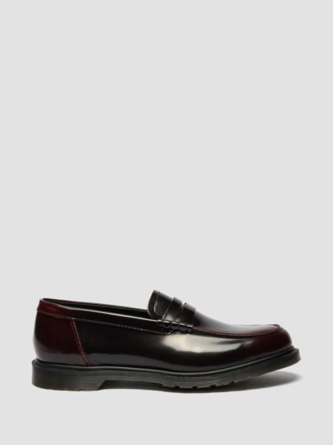 Dr. Martens Mayfare Rub Off Leather Penny Loafers