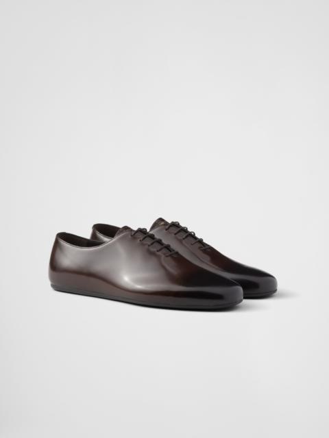 Prada Brushed leather lace-ups