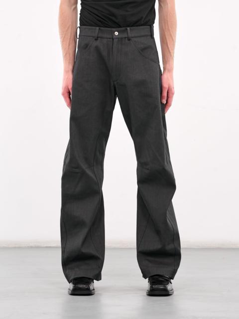 Omar Afridi Paneled Trousers