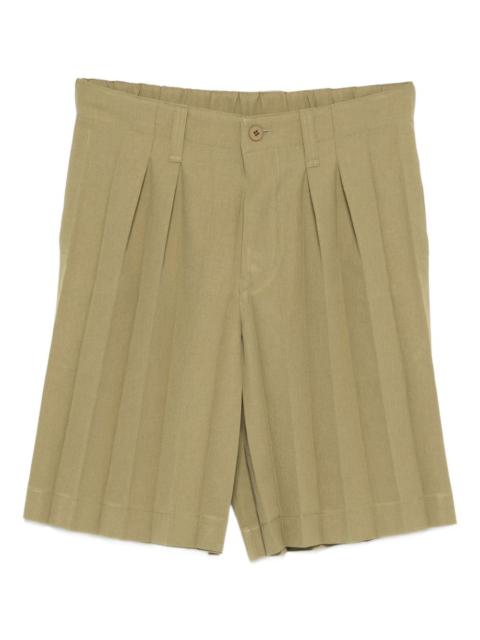 ISSEY MIYAKE pleated shorts