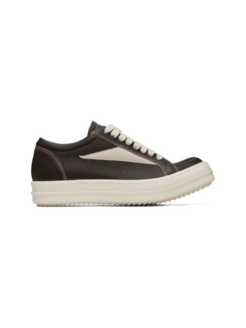 Rick Owens Brown Tower Vintage Sneaks Sneakers
