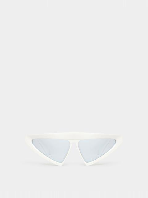 Stella McCartney Cut-Eye Fashion Sunglasses