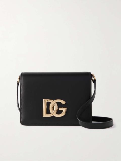 Dolce & Gabbana 3.5 embellished leather shoulder bag