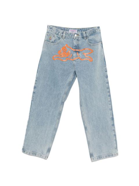 ICECREAM Running Dog Double Scoop graphic jeans