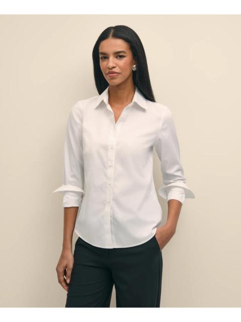 Brooks Brothers Classic-Fit Non-Iron Stretch Supima® Cotton Dress Shirt
